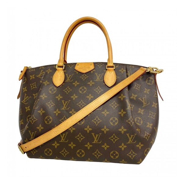 Louis Vuitton Monogram Turen MM Handbag M48814 Brown  Women's - Picture 1 of 16